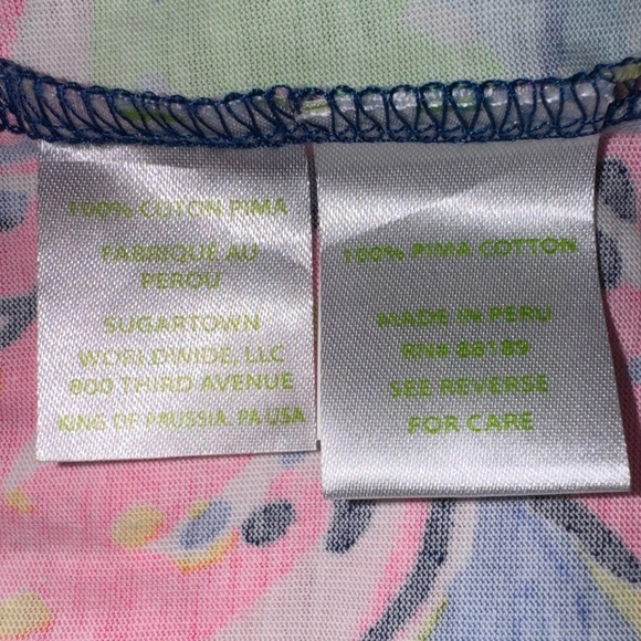 Lilly Pulitzer Capri Soleil Short Sleeve Marlowe Dress Size Small EUC - Picture 8 of 9